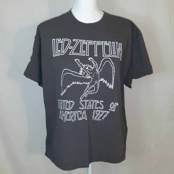 Delta Other - Delta Led-Zeppelin Men's Grey Graphic T-Shirt